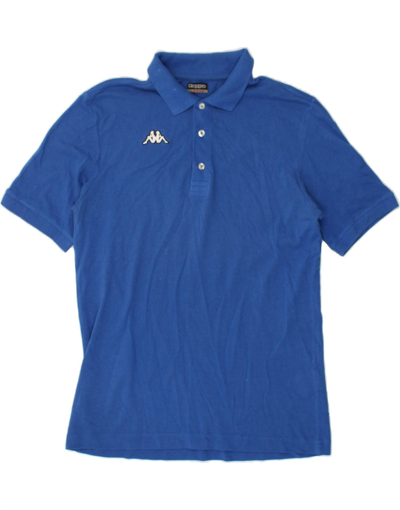 KAPPA Mens Polo Shirt Large Blue Cotton | Vintage Kappa | Thrift | Second-Hand Kappa | Used Clothing | Messina Hembry 