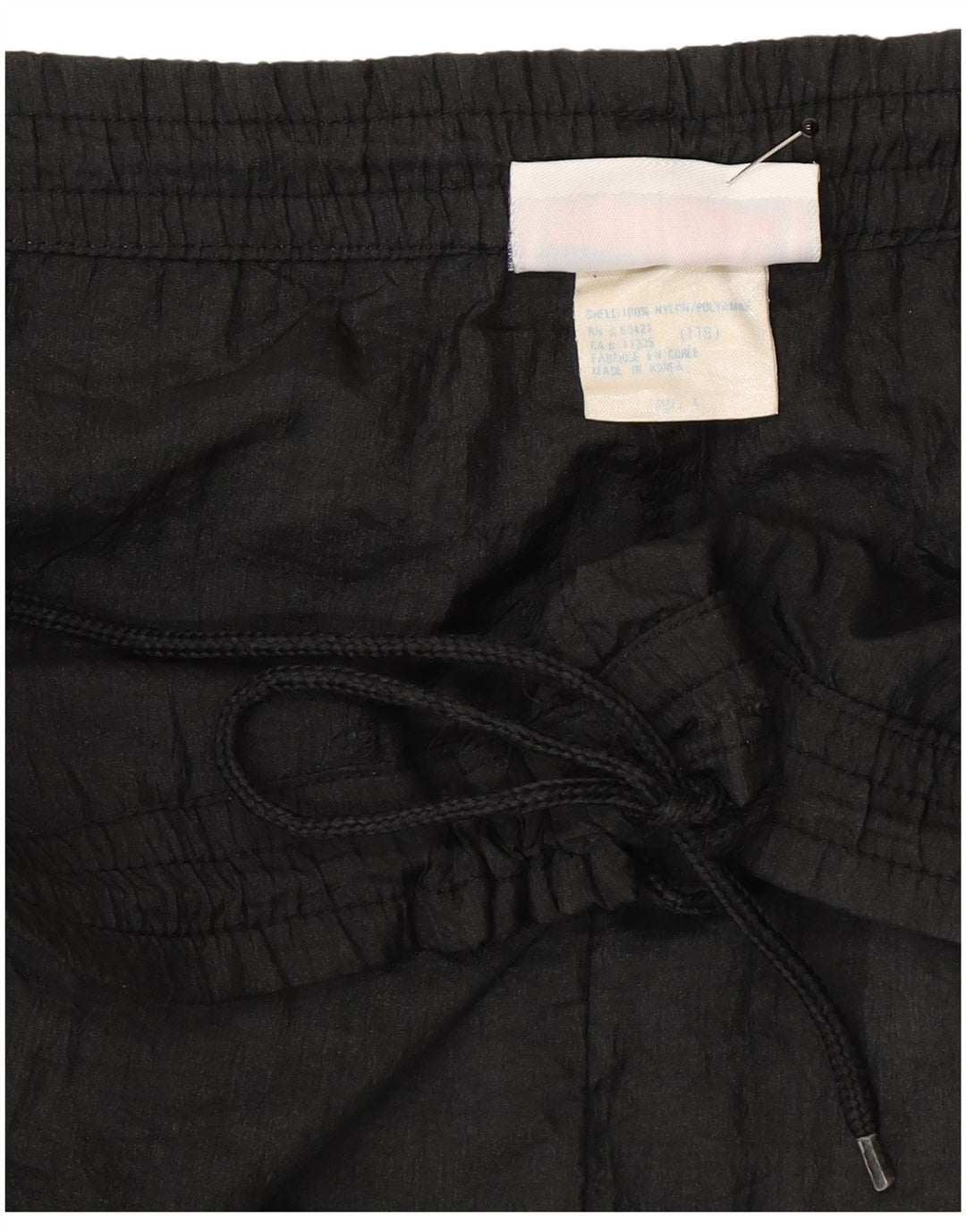 Reebok Mens Tracksuit Trousers Joggers Large Black Nylon