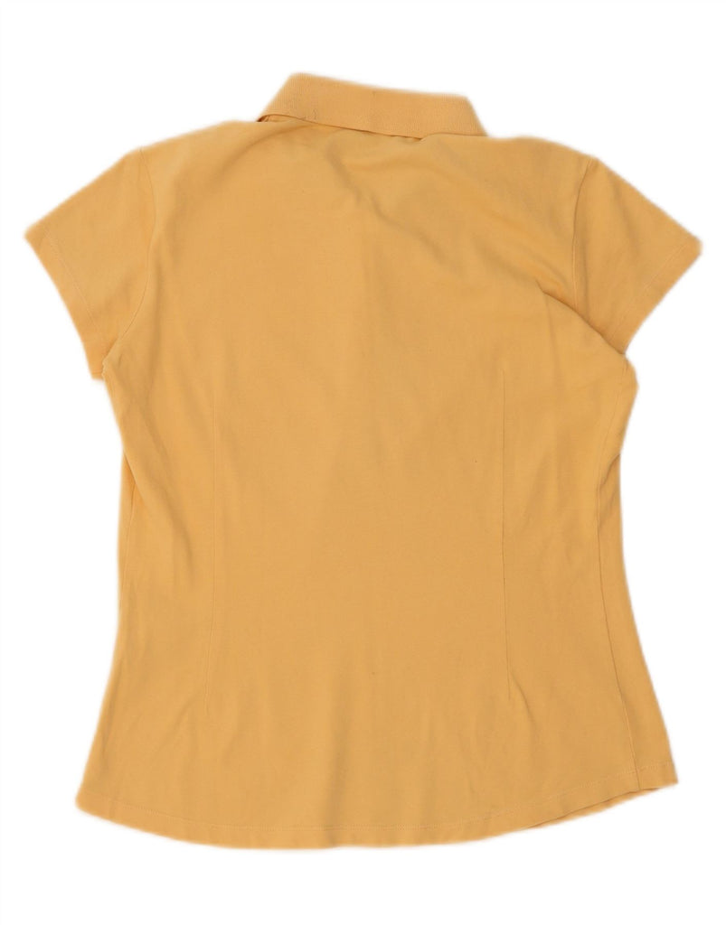 SERGIO TACCHINI Womens Polo Shirt IT 48 XL Beige Cotton Vintage Sergio Tacchini and Second-Hand Sergio Tacchini from Messina Hembry 