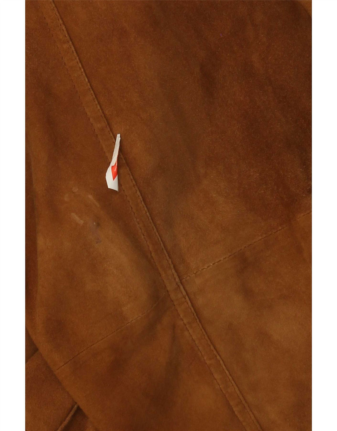 J. C. Twidd Mens Suede Overcoat IT 54 2XL Beige Leather