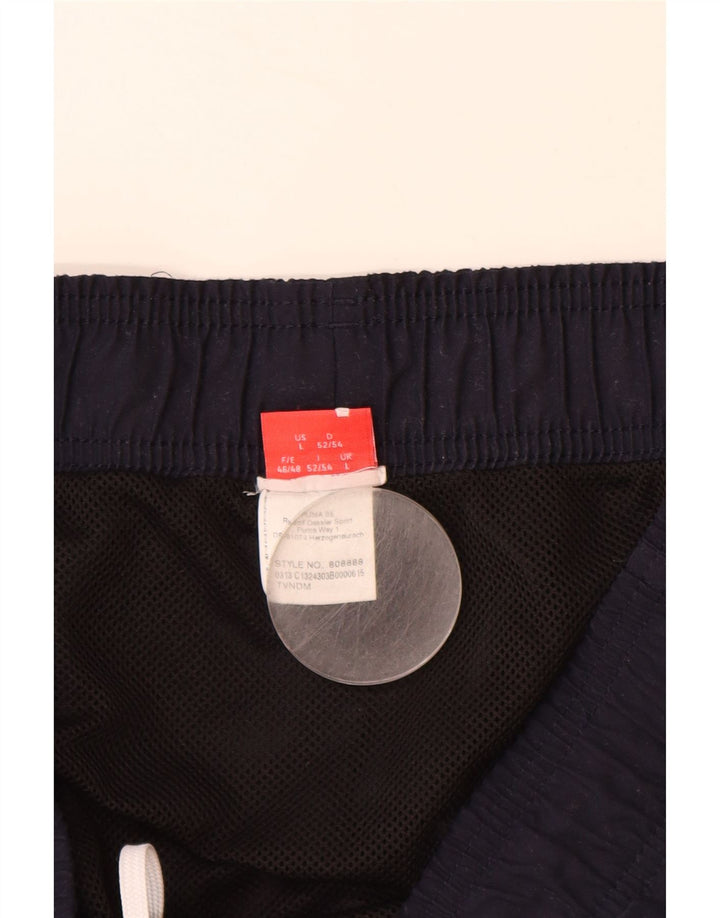 PUMA Mens Swimming Shorts Large Navy Blue