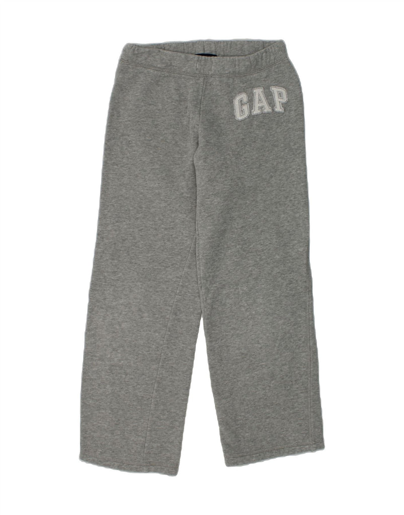 GAP Girls Graphic Tracksuit Trousers 8-9 Years Medium Grey Cotton | Vintage Gap | Thrift | Second-Hand Gap | Used Clothing | Messina Hembry 