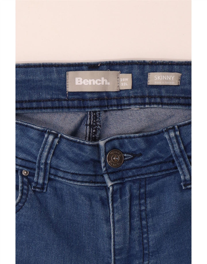 BENCH Womens Skinny Jeans W28 L29  Blue