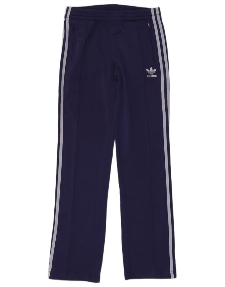Adidas Womens Tracksuit Trousers EU 40 Medium  Navy Blue Polyester