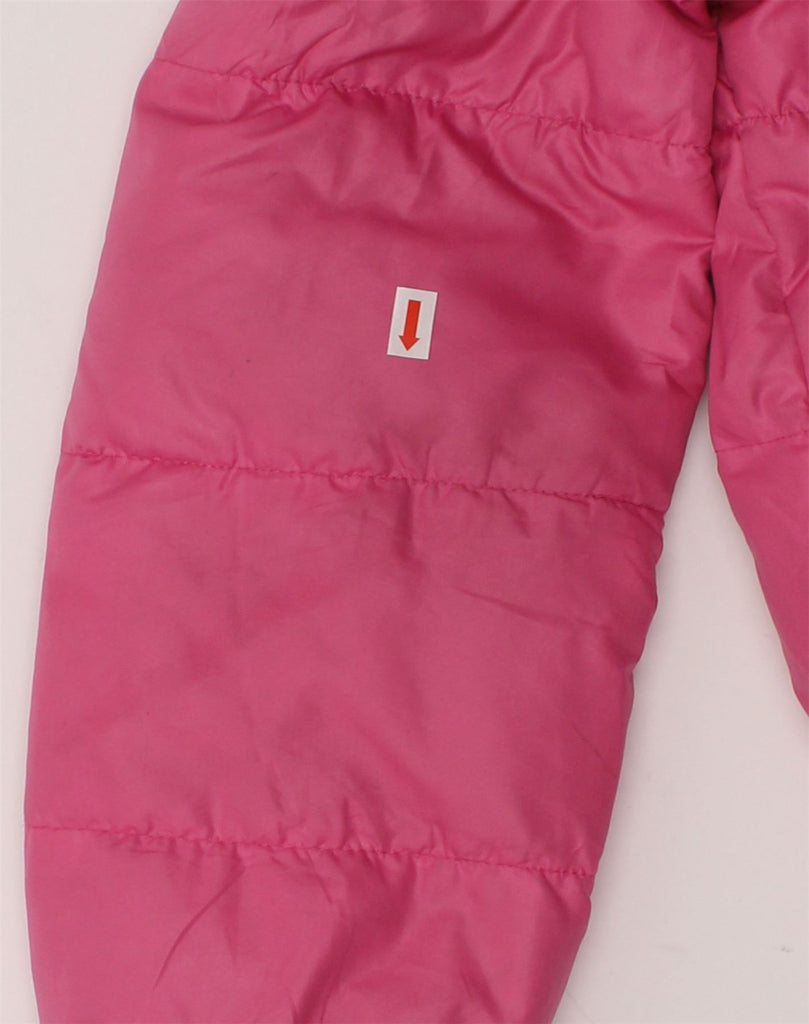 GAUDI Girls Hooded Padded Jacket 15-16 Years Pink Polyester | Vintage Gaudi | Thrift | Second-Hand Gaudi | Used Clothing | Messina Hembry 