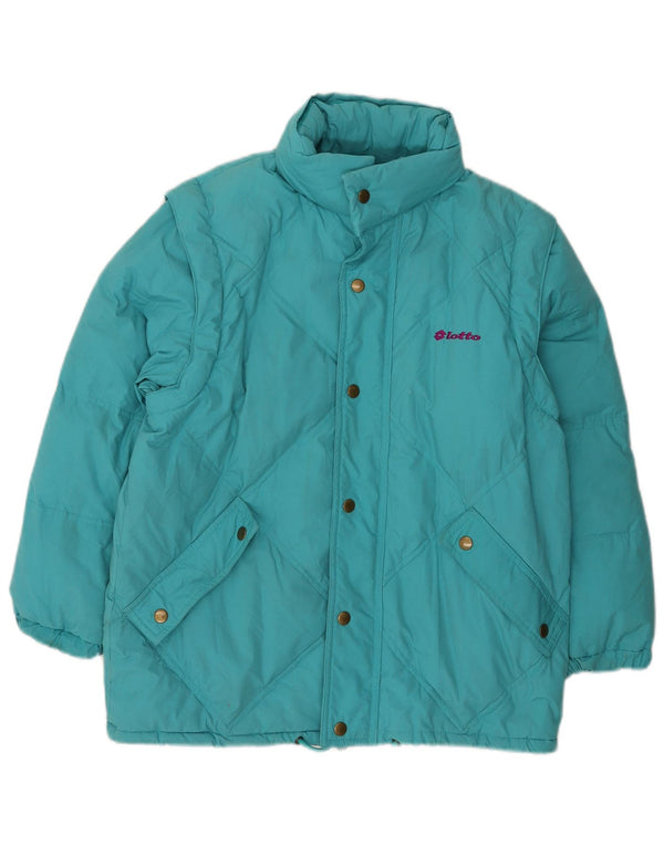 Lotto Mens Padded Jacket UK 36 Small Blue