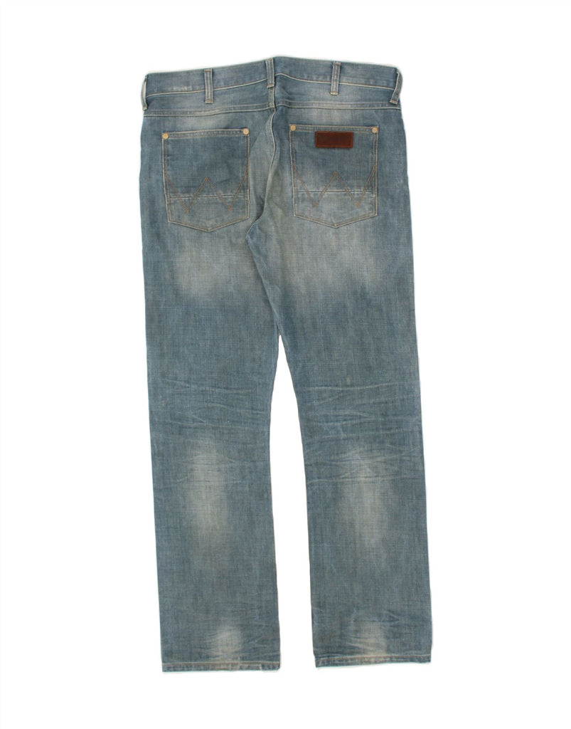 WRANGLER Mens Ace Straight Jeans W36 L34 Blue Cotton | Vintage Wrangler | Thrift | Second-Hand Wrangler | Used Clothing | Messina Hembry 