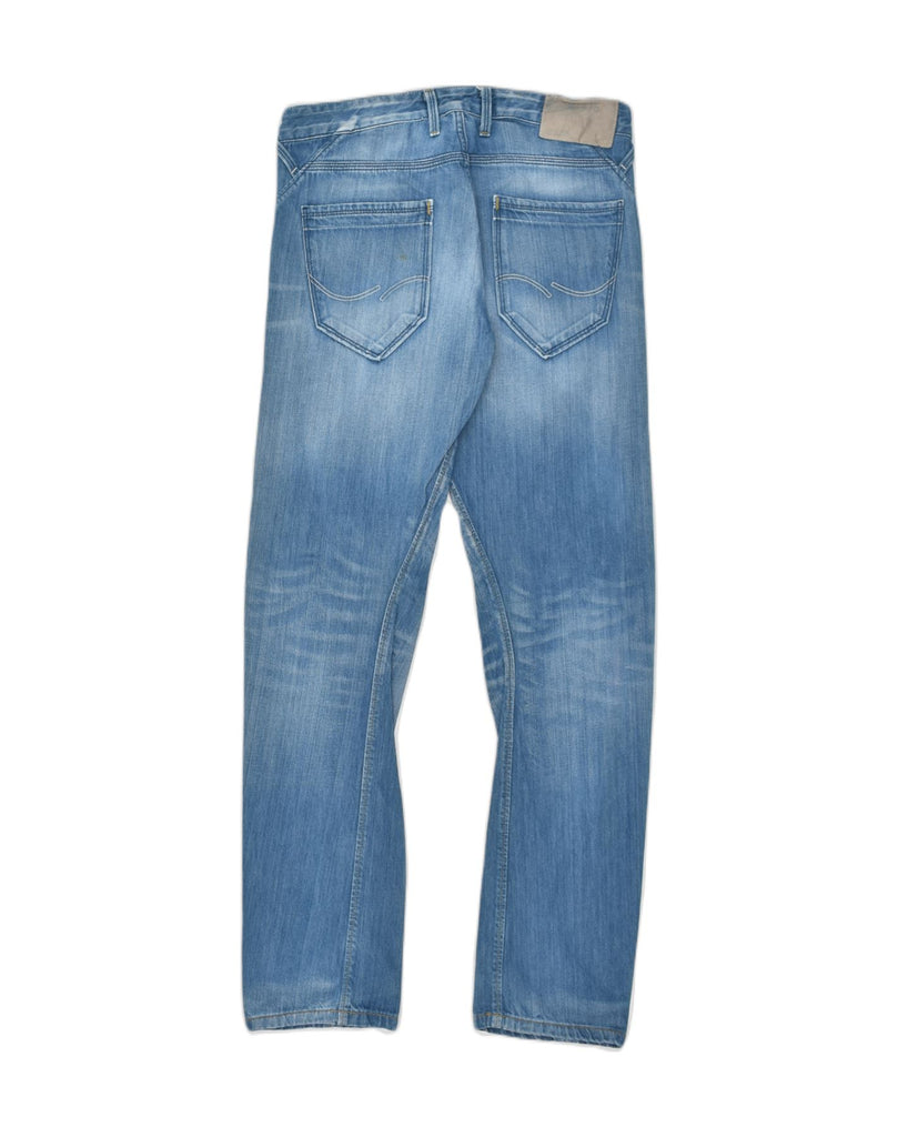 JACK & JONES Mens Banana Slim Jeans W31 L34 Blue Cotton | Vintage Jack & Jones | Thrift | Second-Hand Jack & Jones | Used Clothing | Messina Hembry 