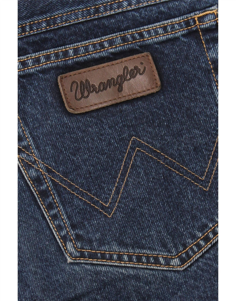 WRANGLER Mens Texas Straight Jeans W42 L32 Navy Blue Cotton Vintage Wrangler and Second-Hand Wrangler from Messina Hembry 