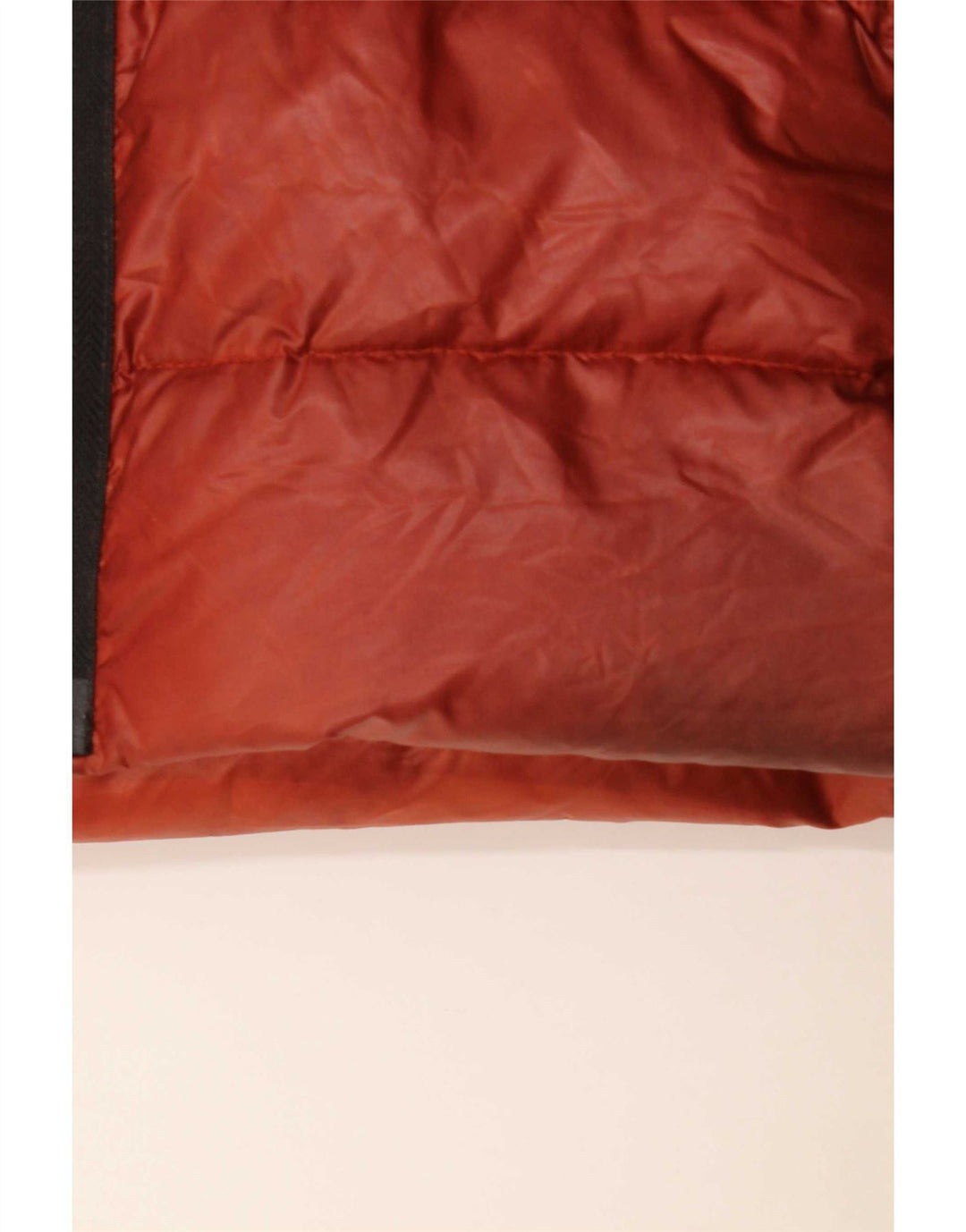 Fay Mens Hooded Padded Jacket UK 44 2XL Red Colourblock Polyamide