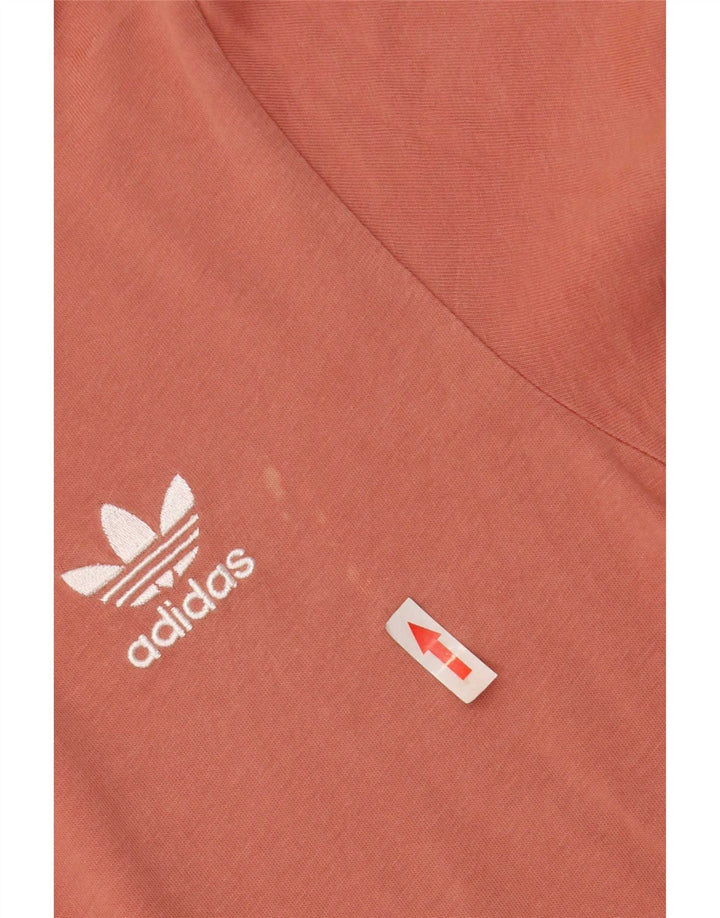 Adidas Womens T-Shirt Top UK 8 Small Pink