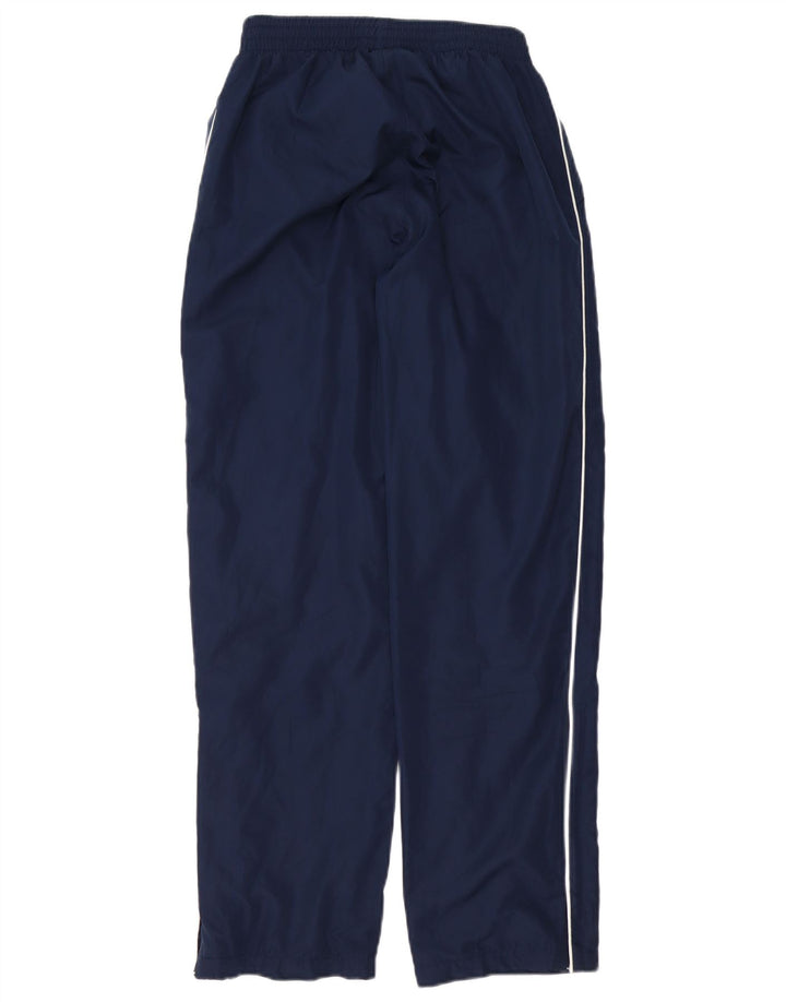 Asics Mens Windbreaker Trousers XS Navy Blue Polyester Sports