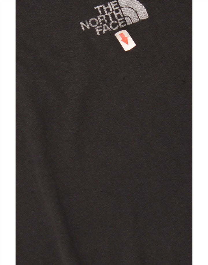 The North Face Mens T-Shirt Top Large Black Cotton
