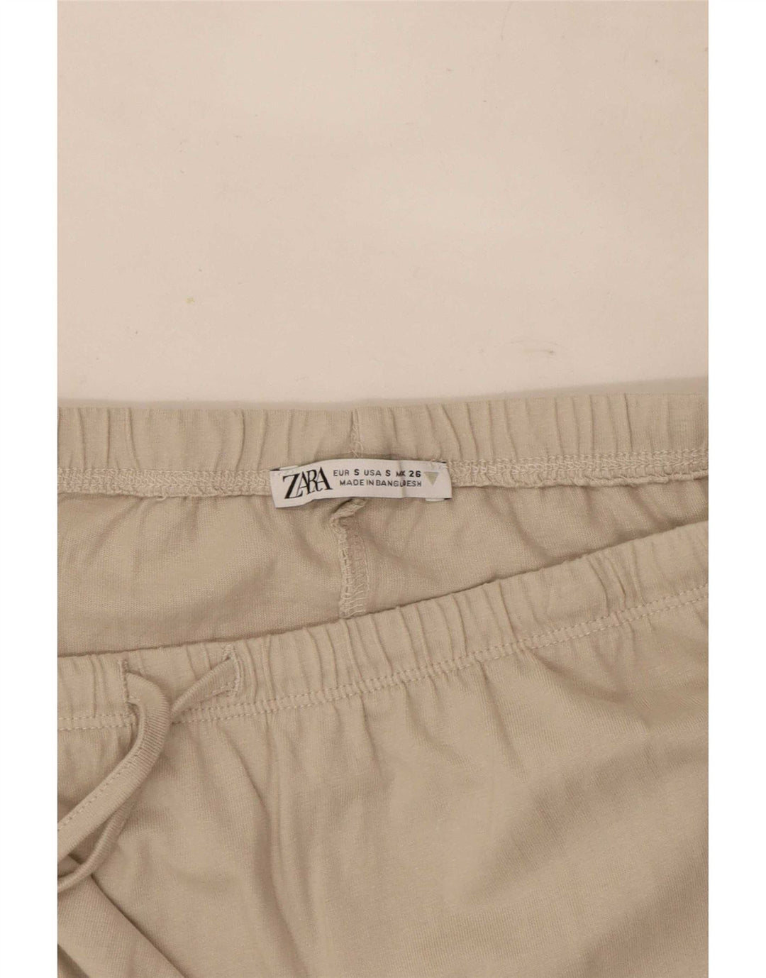 Zara Womens Maxi Skirt Small W26  Beige Cotton