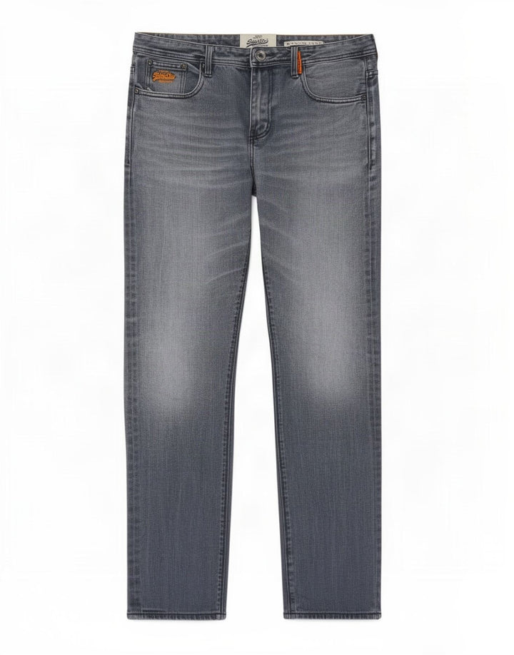 Superdry Mens Slim Jeans W36 L34 Blue Cotton