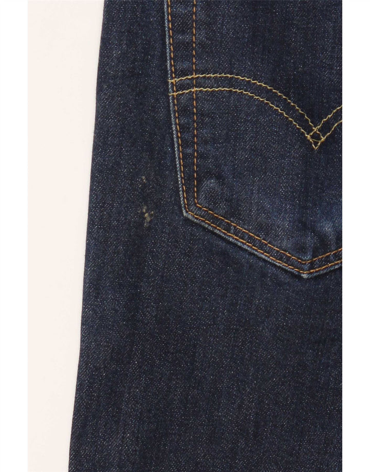 Levi's Mens 511 Slim Jeans W32 L32 Navy Blue Cotton