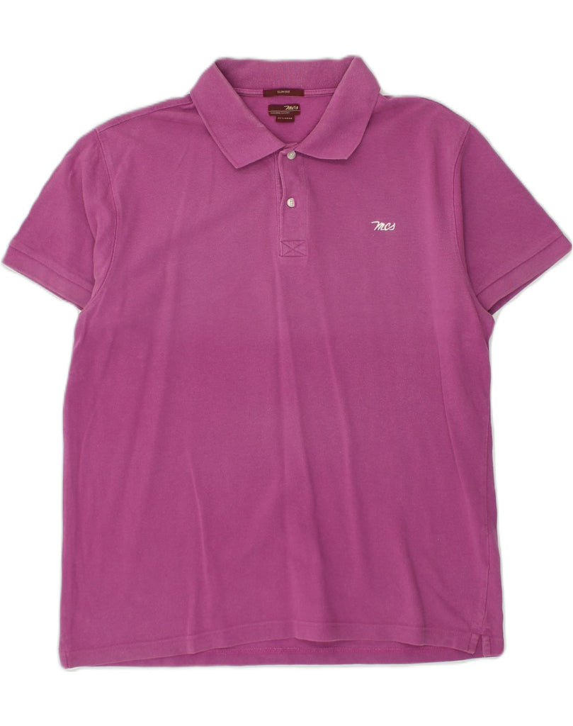 MARLBORO CLASSICS Mens Slim Fit Polo Shirt 2XL Pink Cotton | Vintage Marlboro Classics | Thrift | Second-Hand Marlboro Classics | Used Clothing | Messina Hembry 