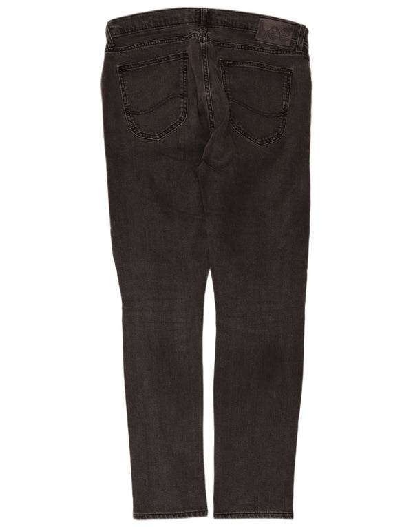 Lee Mens Luke Slim Jeans W34 L32 Grey Cotton