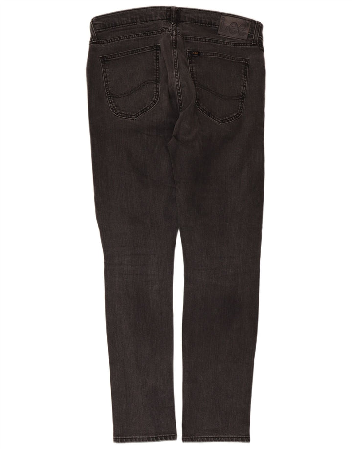 Lee Mens Luke Slim Jeans W34 L32 Grey Cotton