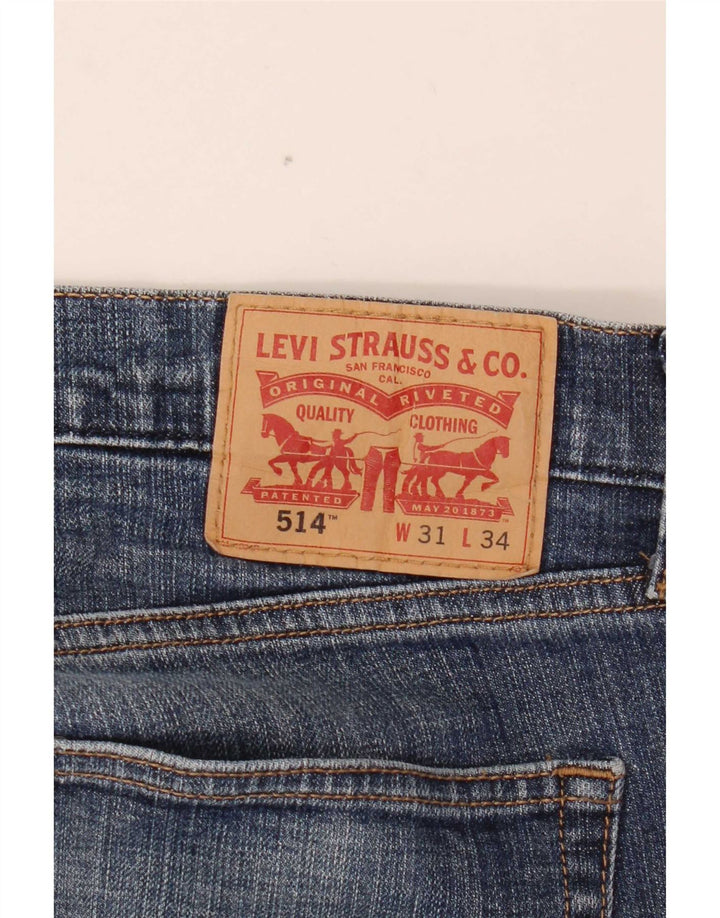 Levi's Mens 514 Straight Jeans W31 L30 Blue