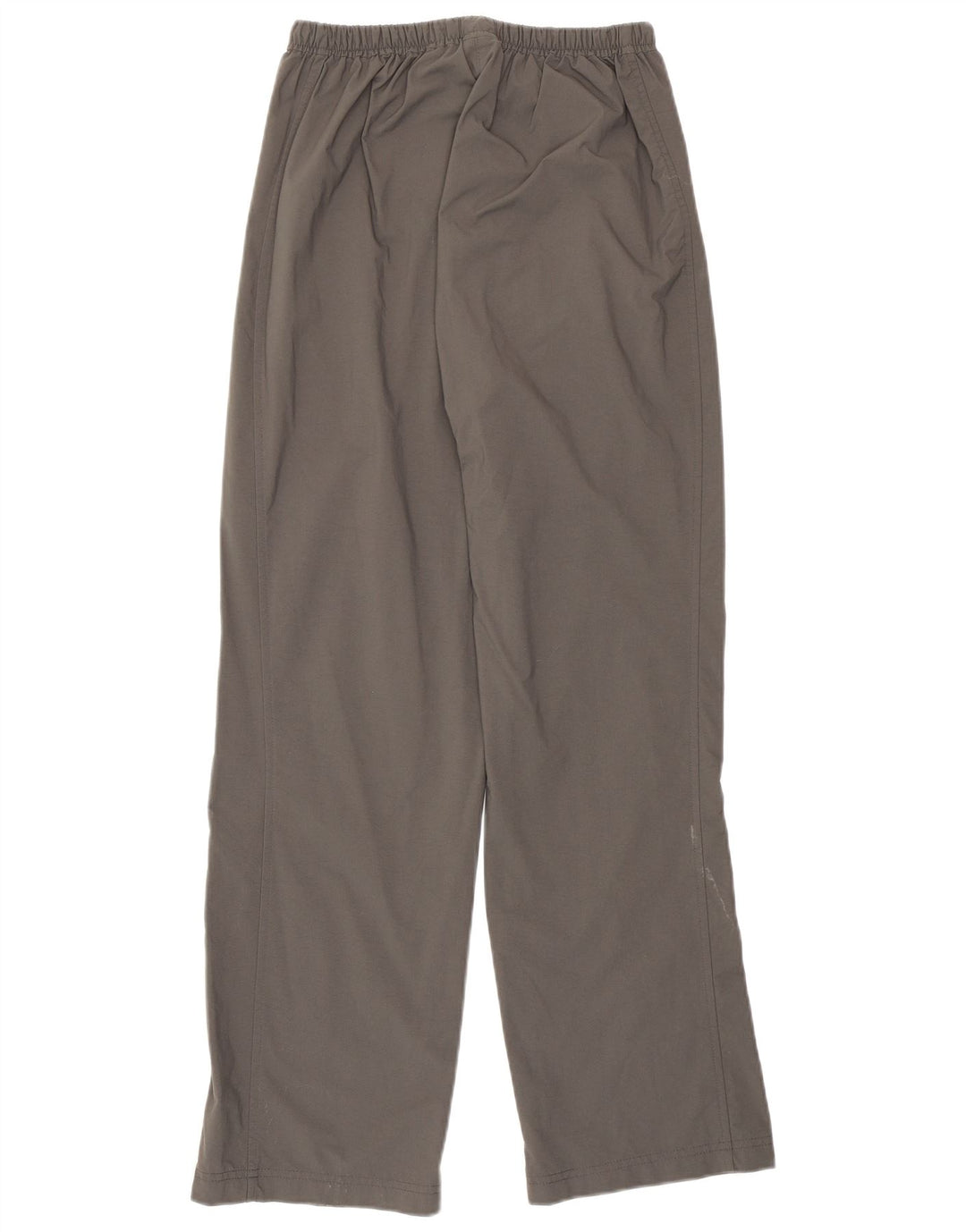 Nike Womens Straight Trousers UK 8/10 Small W26 L29 Grey Polyester