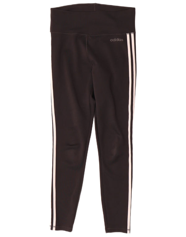 Adidas Womens Aeroready Leggings UK 12/14 Medium Black