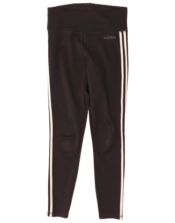 Adidas Womens Aeroready Leggings UK 12/14 Medium Black