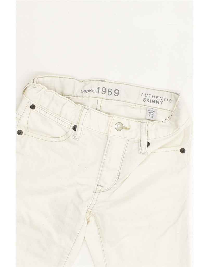 GAP Boys Skinny Jeans 6-7 Years W24 L22 White | Vintage Gap | Thrift | Second-Hand Gap | Used Clothing | Messina Hembry 