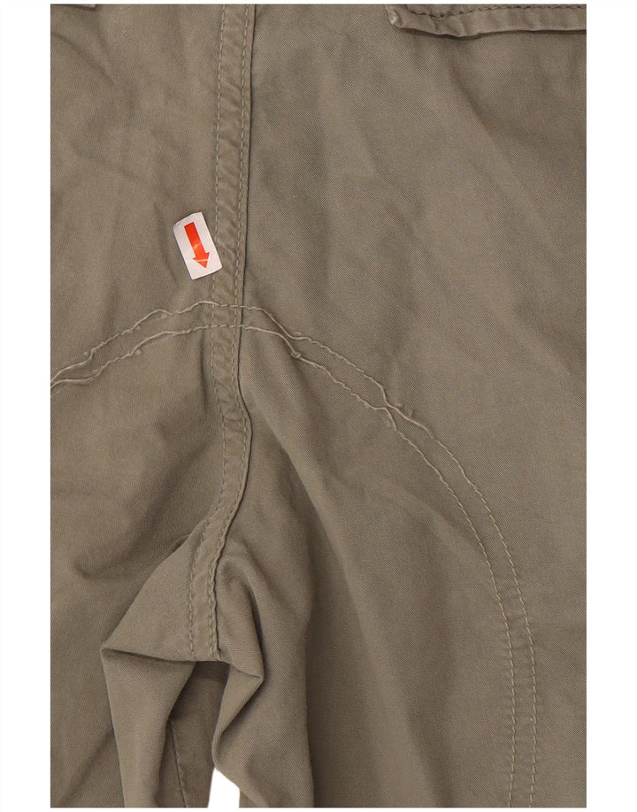 Jack & Jones Mens Cargo Shorts Small W29  Khaki Cotton