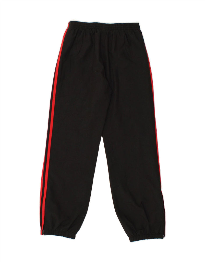 ADIDAS Boys Graphic Tracksuit Trousers Joggers 11-12 Years Black Polyester | Vintage Adidas | Thrift | Second-Hand Adidas | Used Clothing | Messina Hembry 