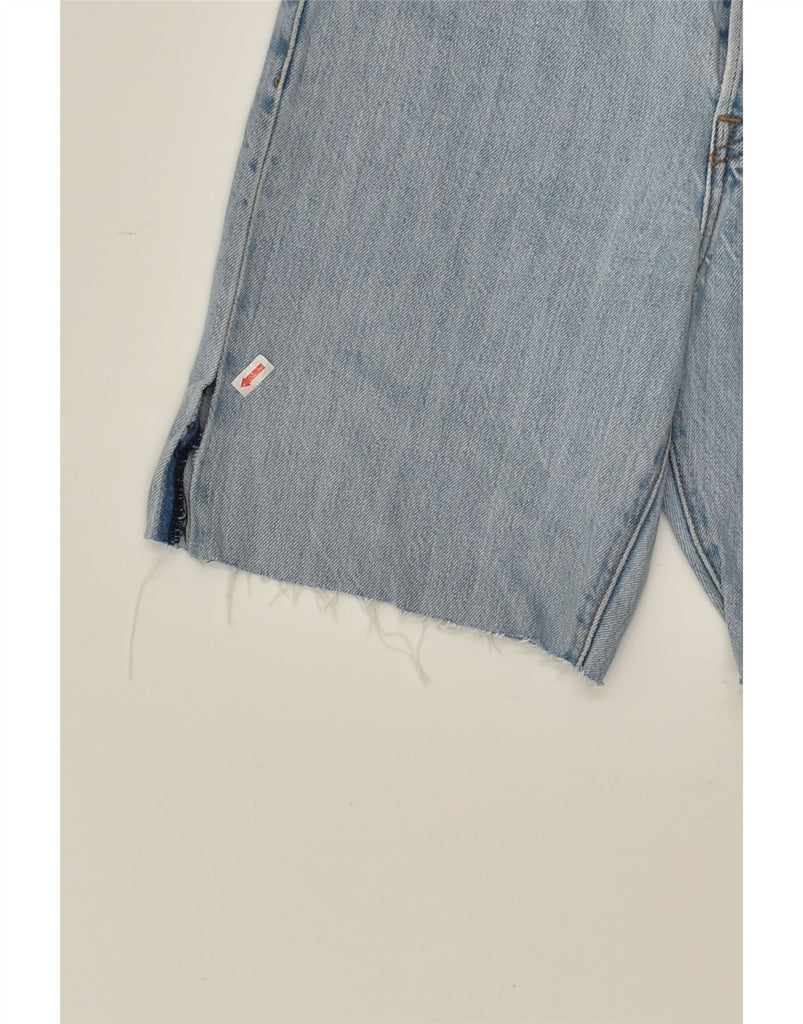 LEVI'S Womens Wedgie Denim Shorts W26 Small  Blue Cotton | Vintage Levi's | Thrift | Second-Hand Levi's | Used Clothing | Messina Hembry 