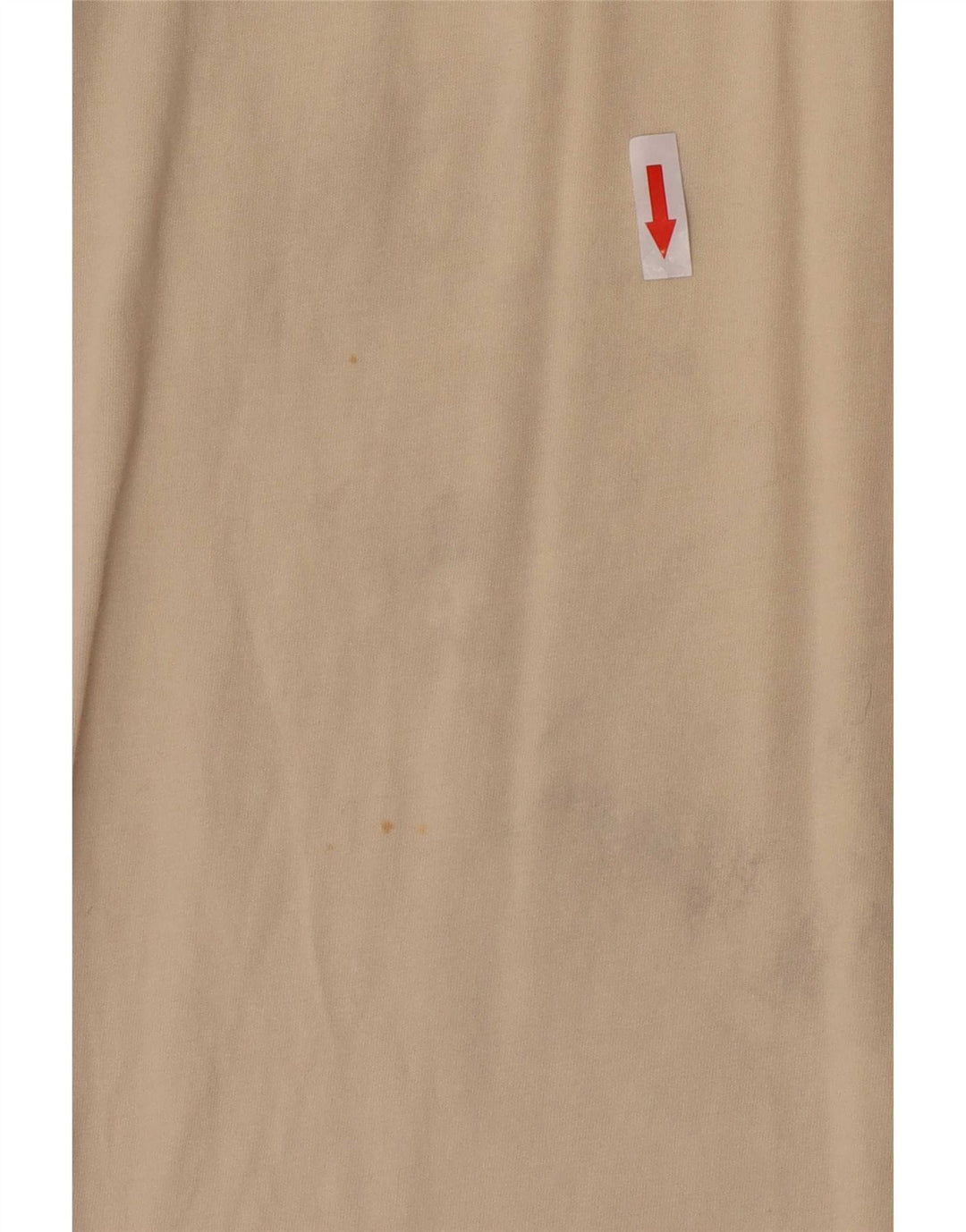 Kappa Mens T-Shirt Top Small Beige Colourblock Cotton