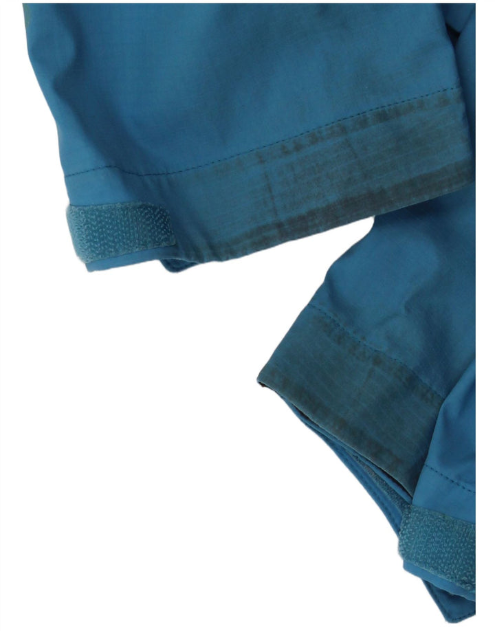 Patagonia Mens Hooded Rain Jacket UK 38 Medium Blue Nylon