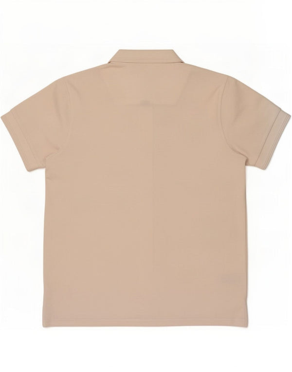 Replay Mens Polo Shirt Medium Off White Cotton