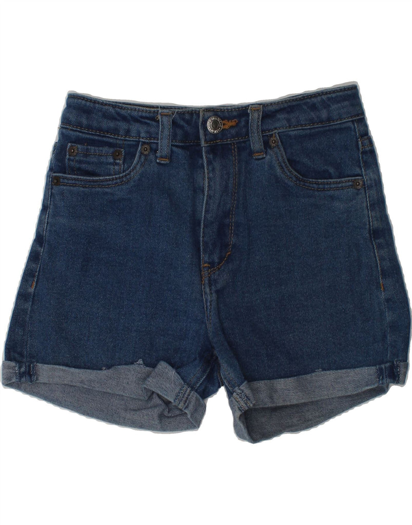 LEVI'S Girls Denim Shorts 9-10 Years W24  Blue Cotton | Vintage Levi's | Thrift | Second-Hand Levi's | Used Clothing | Messina Hembry 