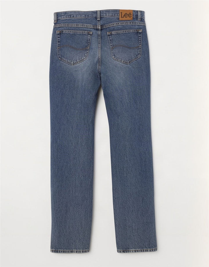 Lee Mens Straight Jeans W32 L34 Blue