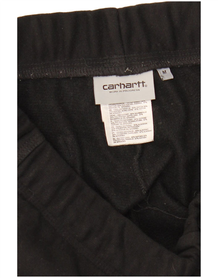 Carhartt Mens Tracksuit Trousers Joggers Medium Black Cotton