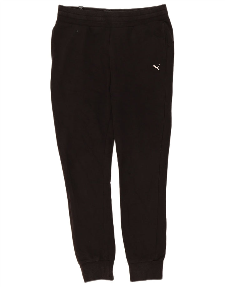 Puma Womens Tracksuit Trousers Joggers UK 12 Medium Black