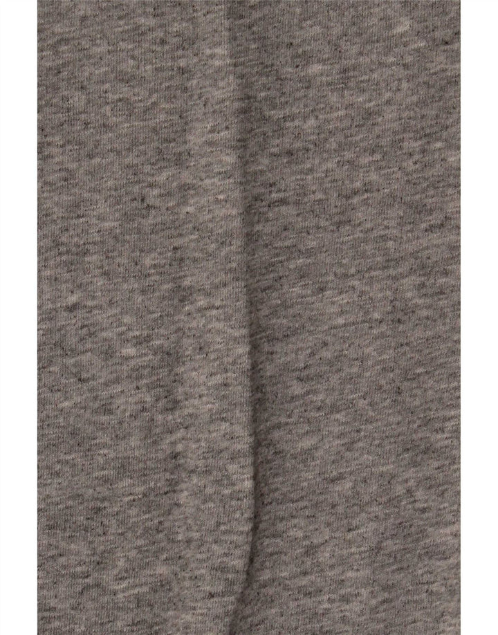Zara Mens Tracksuit Trousers Joggers Large Grey Flecked Cotton