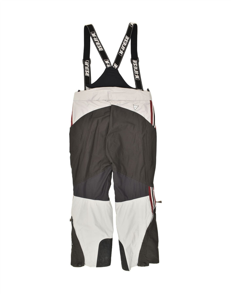 DAINESE Mens Dungarees Ski Trousers XL W38 L32 Grey Colourblock Nylon Vintage Dainese and Second-Hand Dainese from Messina Hembry 