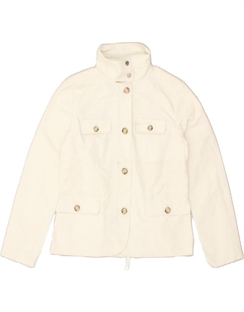 MASSIMO DUTTI Womens Utility Jacket EU 40 Medium Beige Polyester | Vintage Massimo Dutti | Thrift | Second-Hand Massimo Dutti | Used Clothing | Messina Hembry 