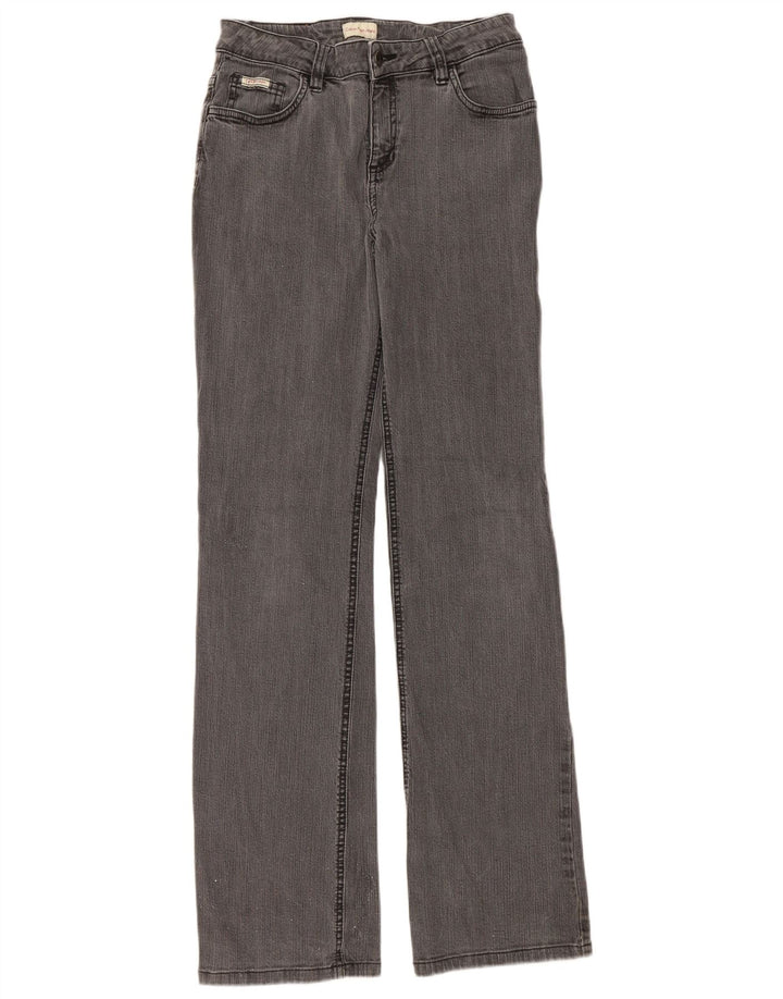 CALVIN KLEIN Womens Bootcut Jeans W28 L32 Grey