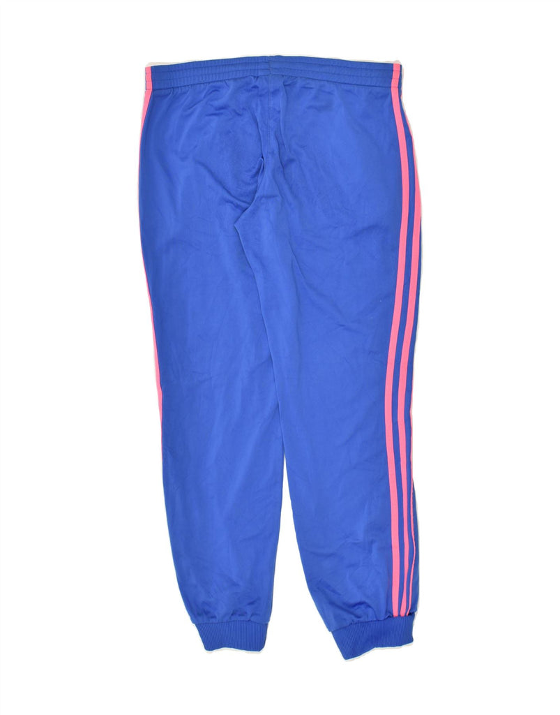 ADIDAS Womens Climalite Tracksuit Trousers Joggers UK 8/10 Small Blue | Vintage Adidas | Thrift | Second-Hand Adidas | Used Clothing | Messina Hembry 