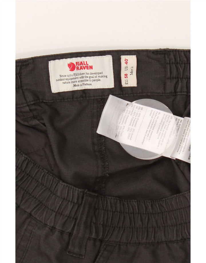 Fjall Raven Mens Cargo Shorts W40 XL Grey Polyester