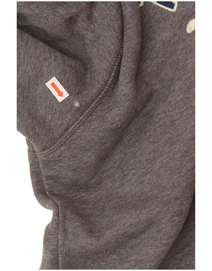 Timberland Mens Graphic Hoodie Jumper Medium Grey