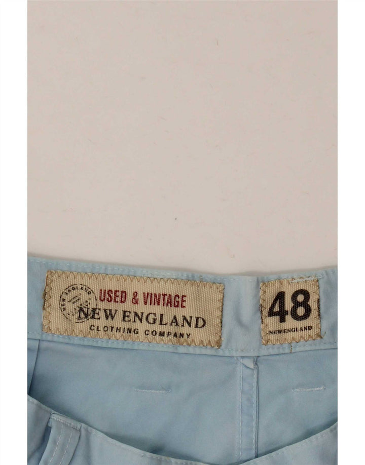 Vintage Mens Chino Shorts IT 48 Medium W30 Blue
