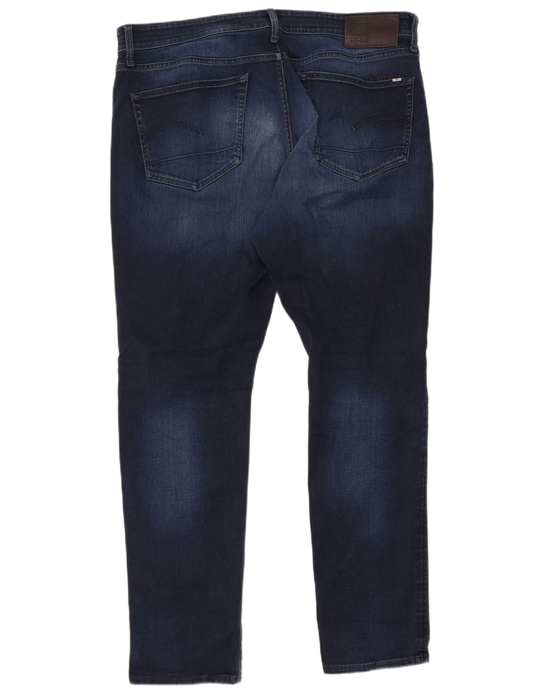 G-STAR Mens 3301 Straight Tapered Jeans W38 L34  Blue Cotton