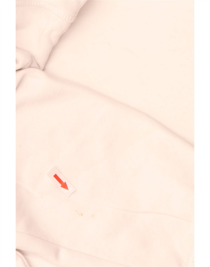 Fila Mens Graphic Hoodie Jumper Medium White