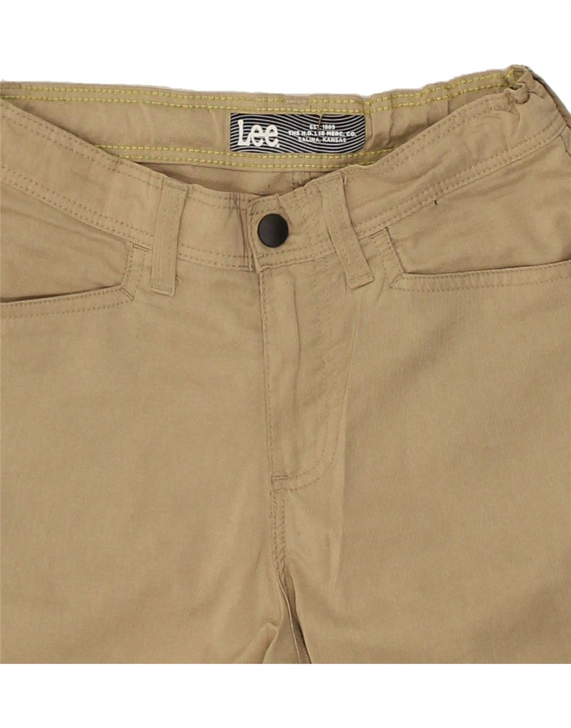 LEE Boys Cargo Shorts 11-12 Years W26  Beige | Vintage Lee | Thrift | Second-Hand Lee | Used Clothing | Messina Hembry 