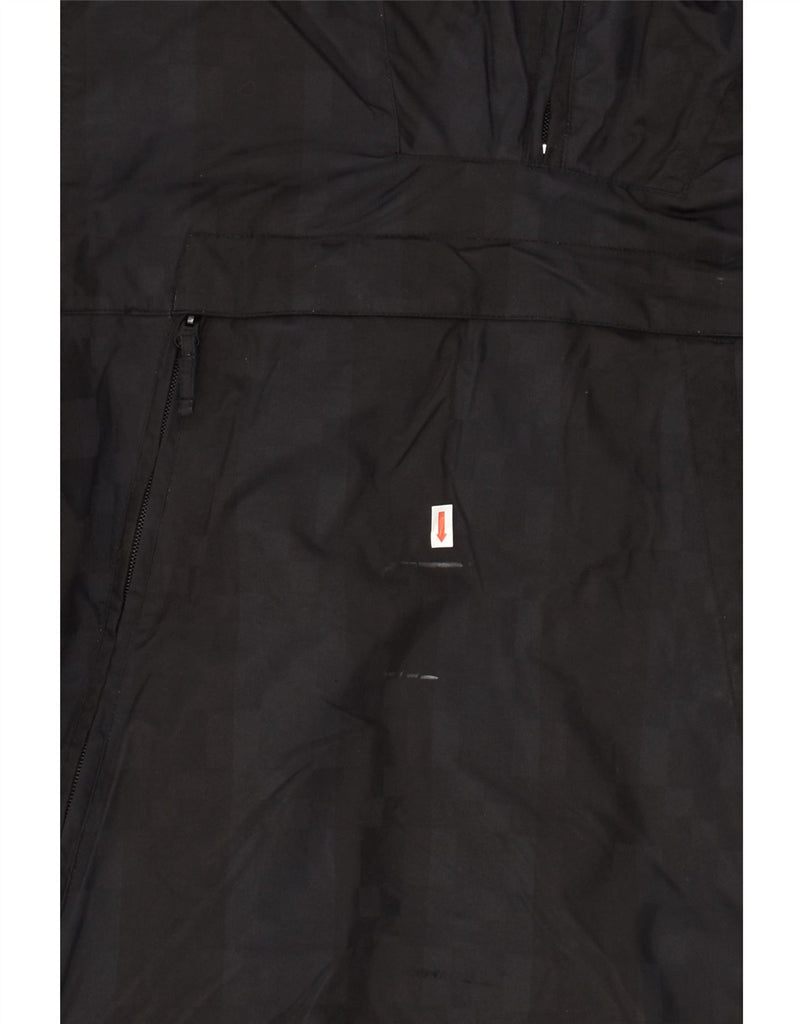 BEAR Mens Hooded Anorak Jacket UK 40 Large Black Polyamide | Vintage Bear | Thrift | Second-Hand Bear | Used Clothing | Messina Hembry 